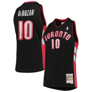 Único Original Perfecto DeMar DeRozan Toronto Raptors 2001/02 Hardwood Classics Swingman Jersey Black  para la gran final