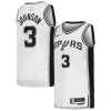 Bonito Increíble Comodo Keldon Johnson San Antonio Spurs Nike Unisex Swingman Jersey Association Edition White/Black  para la gran final