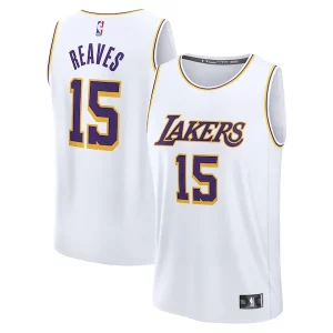 Atractivo Bonito Sofisticado Austin Reaves Los Angeles Lakers Youth Fast Break Replica Player Jersey Association Edition White  para la gran final