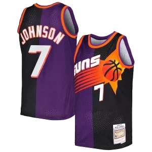 Increíble Bonito Encantador Kevin Johnson Phoenix Suns Hardwood Classics 1996/97 Split Swingman Jersey Purple/Black  para la gran final