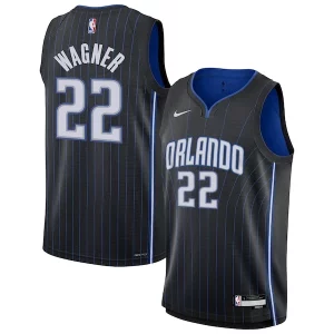 Magnífico Clásico Franz Wagner Orlando Magic Nike Youth Swingman Jersey Icon Edition Black  para la gran final