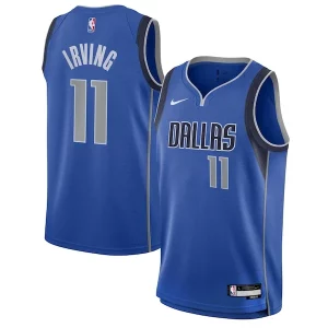 Comodo Cool Kyrie Irving Dallas Mavericks Nike Youth Swingman Jersey Icon Edition Blue  para la gran final