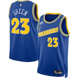 Fantástico Draymond Green Golden State Warriors Nike Swingman Jersey Classic Edition Blue  para la gran final