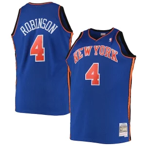 Maravilloso Original Nate Robinson New York Knicks 2005/06 Big & Tall Hardwood Classics Swingman Jersey Blue  para la gran final