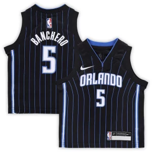 Clásico Sofisticado Paolo Banchero Orlando Magic Nike Toddler Swingman Player Jersey Icon Edition Black  para la gran final