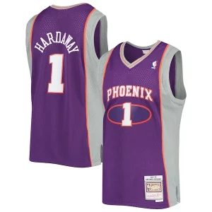 Único Sofisticado Magnífico Penny Hardaway Phoenix Suns 2001/02 Hardwood Classics Swingman Jersey Purple/White  para la gran final