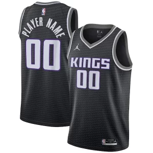 Estupendo Fantástico Sofisticado Sacramento Kings Jordan Brand Swingman Custom Jersey Statement Edition Black  para la gran final