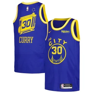Original Único Elegante Stephen Curry Golden State Warriors Nike Swingman Player Jersey Classic Edition Royal  para la gran final