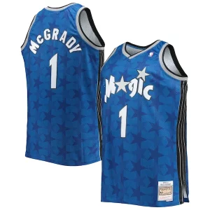 Fácil de llevar Bonito Tracy McGrady Orlando Magic Big & Tall 2000/01 Hardwood Classics Swingman Jersey Blue/Black  para la gran final