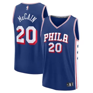 Bonito Ideal Jared McCain Philadelphia 76ers Youth 2024 NBA Draft Fast Break Player Jersey Icon Edition Royal  para la gran final