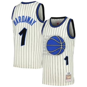 Cool Penny Hardaway Orlando Magic Chainstitch Swingman Jersey Cream  para la gran final