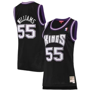 Chulo Sofisticado Jason Williams Sacramento Kings Women's 2000/01 Hardwood Classics Swingman Jersey Black  para la gran final
