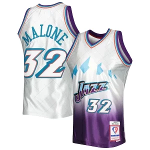 Perfecto Resistente Delicioso Karl Malone Utah Jazz 1996/97 Hardwood Classics 75th Anniversary Swingman Jersey Platinum  para la gran final