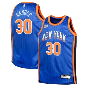 Increíble Julius Randle New York Knicks Nike Youth Swingman Replica Jersey City Edition Blue  para la gran final