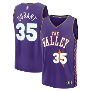 Perfecto Exquisito Kevin Durant Phoenix Suns Youth 2024/25 Fast Break Player Jersey City Edition Purple  para la gran final