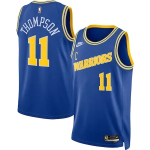 Fácil de llevar Clásico Klay Thompson Golden State Warriors Nike Swingman Jersey Classic Edition Blue  para la gran final