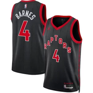 Genial Scottie Barnes Toronto Raptors Jordan Brand Unisex Swingman Jersey Statement Edition Black  para la gran final
