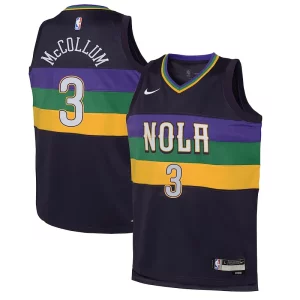 Bonito Cool Genial CJ McCollum New Orleans Pelicans Nike Youth Swingman Jersey City Edition Purple  para la gran final