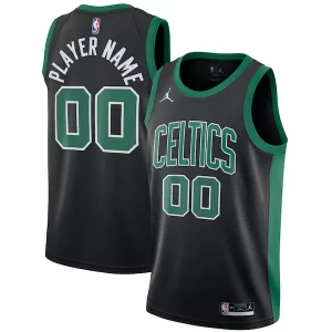 Robusto Increíble Lujoso Boston Celtics Jordan Brand Swingman Custom Jersey Statement Edition Black  para la gran final