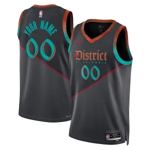 Versátil Delicioso Lujoso Washington Wizards Nike Unisex 2023/24 Custom Swingman Jersey Black City Edition  para la gran final