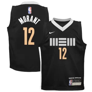 Duradero Exquisito Fantástico Ja Morant Memphis Grizzlies Nike Preschool Swingman Replica Jersey City Edition Black  para la gran final