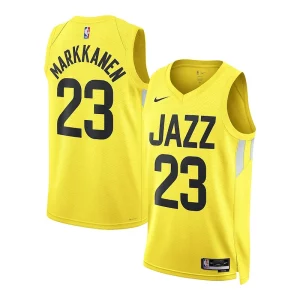 Único Estupendo Lauri Markkanen Utah Jazz Nike Unisex Swingman Jersey Association Edition Gold  para la gran final