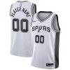 Fantástico San Antonio Spurs Nike 2020/21 Swingman Custom Jersey Association Edition White  para la gran final