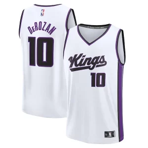 Robusto Ideal DeMar DeRozan Sacramento Kings Youth Fast Break Replica Player Jersey Association Edition White  para la gran final