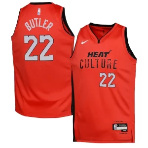 Moderno Jimmy Butler Miami Heat Nike Youth 2024/25 Swingman Player Jersey City Edition Red  para la gran final