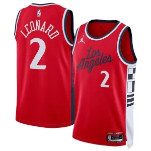 Elegante Maravilloso Kawhi Leonard LA Clippers Jordan Brand Unisex 2024/25 Swingman Jersey Statement Edition Red  para la gran final