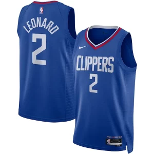 Genial Único Exquisito Kawhi Leonard LA Clippers Nike Unisex Swingman Jersey Icon Edition Royal/White  para la gran final