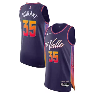 Atractivo Nike Kevin Durant Phoenix Suns Authentic Jersey City Edition Purple  para la gran final