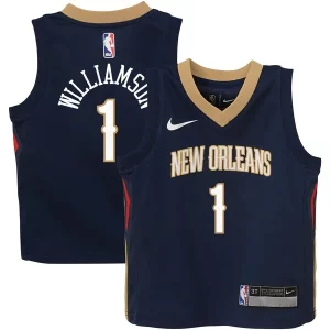 Chulo Ideal Magnífico Zion Williamson New Orleans Pelicans Nike Toddler Swingman Player Jersey Icon Edition Navy  para la gran final