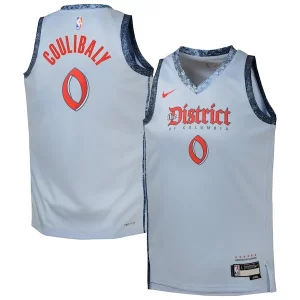 Atractivo Bilal Coulibaly Washington Wizards Nike Youth 2024/25 Swingman Player Jersey City Edition Light Blue  para la gran final