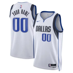 Versátil Maravilloso Dallas Mavericks Nike Unisex Swingman Custom Jersey White Association Edition  para la gran final