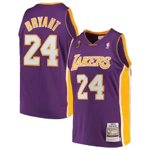 Elegante Duradero Kobe Bryant Los Angeles Lakers 2008/09 Hardwood Classics Authentic Jersey Purple  para la gran final