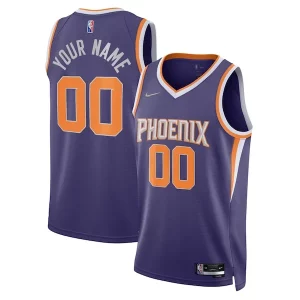 Bonito Fantástico Perfecto Phoenix Suns Nike 2021/22 Diamond Swingman Custom Jersey Icon Edition Purple  para la gran final