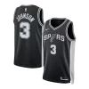 Hermoso Keldon Johnson San Antonio Spurs Nike Unisex Swingman Jersey Icon Edition Black/White  para la gran final
