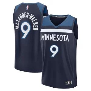 Encantador Duradero Nickeil Alexander Walker Minnesota Timberwolves Fast Break Replica Player Jersey Icon Edition Navy  para la gran final