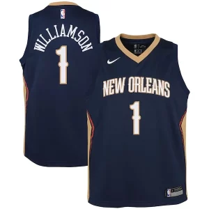 Elegante Duradero Moderno Zion Williamson New Orleans Pelicans Nike Youth Swingman Jersey Icon Edition Navy/White  para la gran final