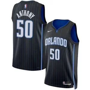 Moderno Cole Anthony Orlando Magic Nike Unisex Swingman Jersey Icon Edition Black/White  para la gran final