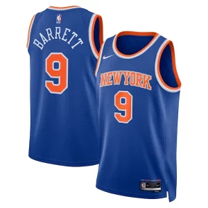 Bonito Increíble RJ Barrett New York Knicks Nike Unisex Swingman Jersey Icon Edition Blue  para la gran final