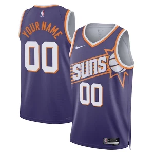 Fácil de llevar Versátil Fantástico Phoenix Suns Nike Unisex Swingman Custom Jersey Purple Icon Edition  para la gran final