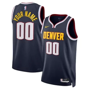 Atractivo Increíble Comodo Denver Nuggets Nike Unisex Swingman Custom Jersey Navy Icon Edition  para la gran final