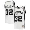 Estupendo Hermoso Encantador Sean Elliott San Antonio Spurs 1998/99 Hardwood Classics Swingman Jersey White  para la gran final