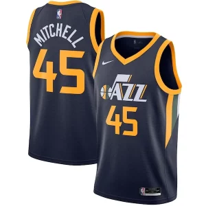 Fantástico Increíble Donovan Mitchell Utah Jazz Nike 2020/21 Swingman Jersey Navy Icon Edition  para la gran final