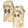 Duradero Increíble George Gervin San Antonio Spurs 75th Anniversary 1977/78 Hardwood Classics Swingman Jersey Gold  para la gran final
