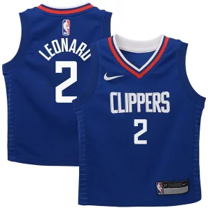 Resistente Fácil de llevar Kawhi Leonard LA Clippers Nike Toddler 2020/21 Replica Jersey Icon Edition Royal  para la gran final