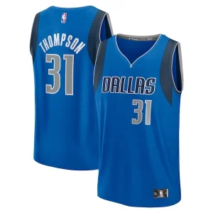 Versátil Maravilloso Lujoso Klay Thompson Dallas Mavericks Youth Fast Break Replica Player Jersey Icon Edition Blue  para la gran final
