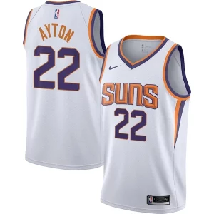 Fantástico Elegante Deandre Ayton Phoenix Suns Nike Youth Swingman Jersey Association Edition White/Purple  para la gran final